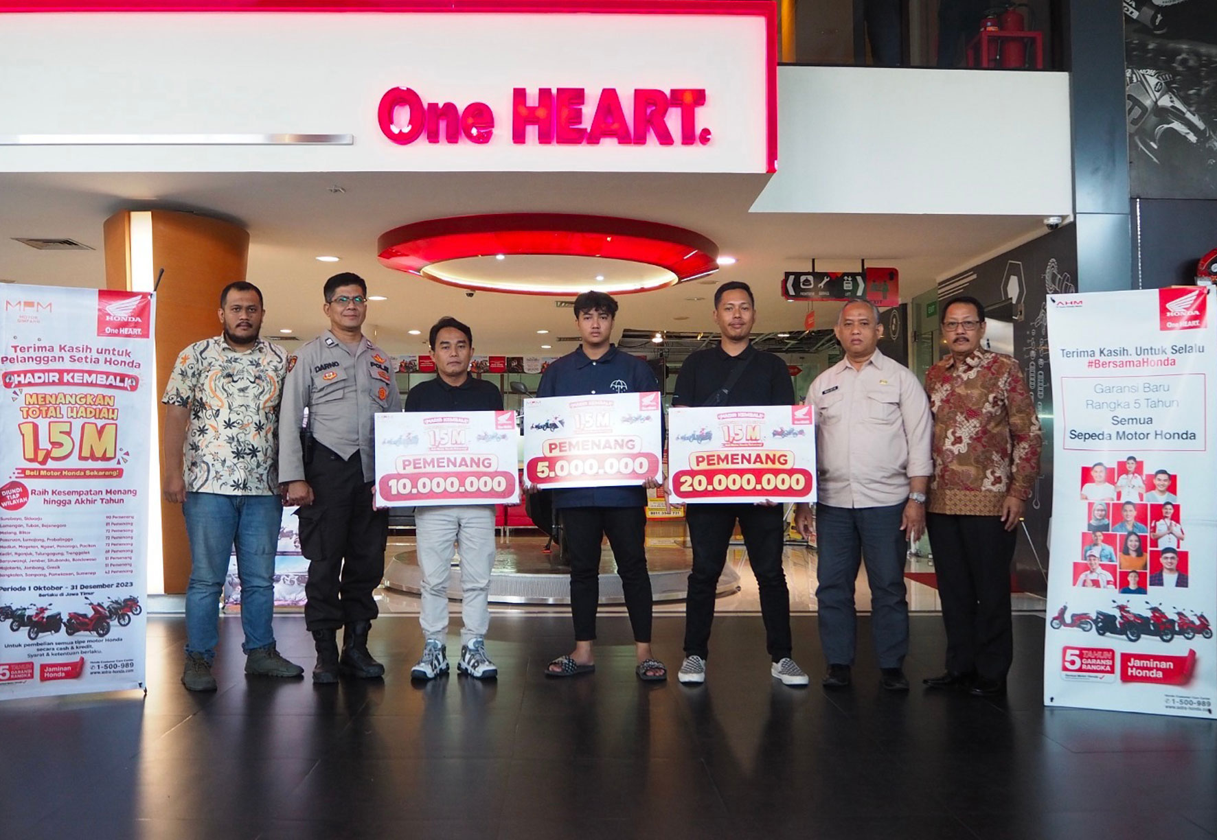 Program Undian Total Hadiah Rp Miliar Berakhir Mpm Honda Jatim