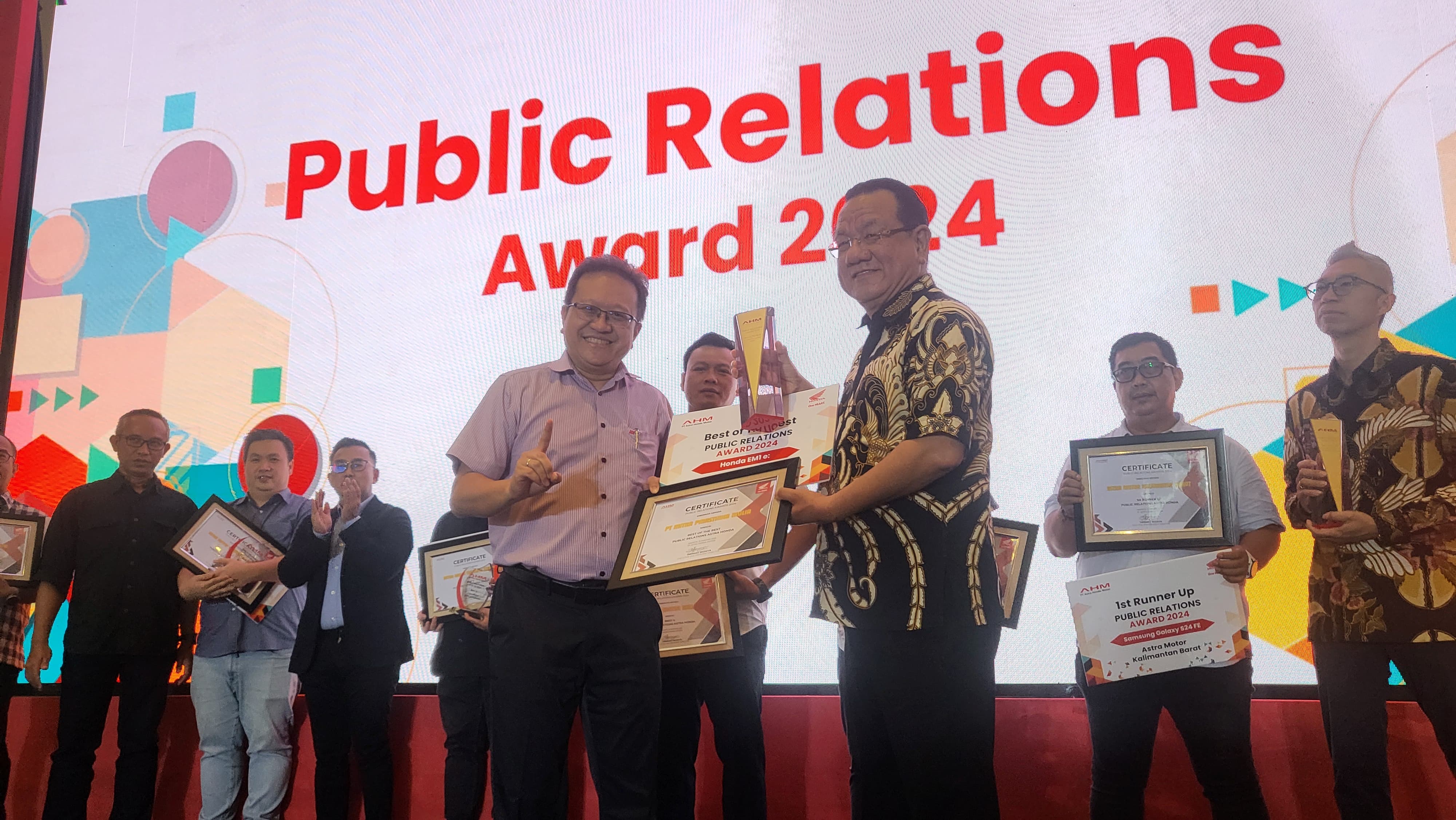 MPMulia Kembali Berjaya! Raih Penghargaan Best of the Best PR di Ajang PR Honda